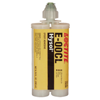 E-00CL Structural Adhesives, 200 ml, Dual Cartridge, Two-Part, Clear Air Extreme Inc.