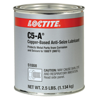 Loctite&reg; 8008 C5-A Copper Anti-Seize Lubricant, 2.5 lbs., Can, 1800°F (982°C) Max Temp. Air Extreme Inc.