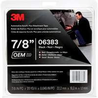 Ruban en acrylique de 3M pour l'automobile, 18 m (60') lo x 22 mm (7/8") la, 45 mils, Acrylique Air Extreme Inc.