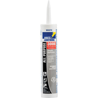 3006 All Purpose Adhesive Caulk, 295 ml, Cartridge, White Air Extreme Inc.