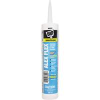 Scellant de silicone, acrylique et latex de qualit&eacute; sup&eacute;rieure pour moulures et garnitures Alex Flex, 300 ml, Cartouche, Blanc Air Extreme Inc.