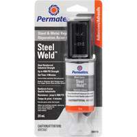 Colle &eacute;poxyde Steel Weld, 25 ml, Seringue, Deux composants, Gris Air Extreme Inc.