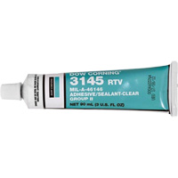 Scellant adh&eacute;sif &agrave; la silicone Dowsil RTV 3145 MIL-A-46146, Tube, Transparent Air Extreme Inc.