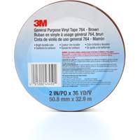 Ruban en vinyle pour travaux g&eacute;n&eacute;raux 764, 50,8 mm (2") la x 32,9 m (108') lo, 5 mils, Brun Air Extreme Inc.