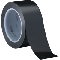 Ruban en vinyle 471, 12 mm (1/2") la x 32,9 m (108') lo, 5,3 mils, Noir Air Extreme Inc.