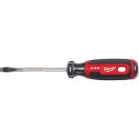 Slotted Screwdriver, 1/4" Tip, Round, 211 mm L, Cushion Grip Handle Air Extreme Inc.
