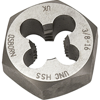 &eacute;crou-fili&egrave;re hexagonal, dia. 7/10", Filet de 1/4"-28, Acier rapide Air Extreme Inc.