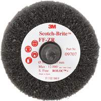 Brosse &agrave; lamelles pour la coupe et le polissage Scotch-Brite, Oxyde d'aluminium, Grain Fin, 2" x 1" x 1/4" Air Extreme Inc.