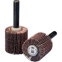 Meule &agrave; lamelles &agrave; usage g&eacute;n&eacute;ral, Oxyde d'aluminium, Grain 120, 1" x 1" x 1/4" Air Extreme Inc.