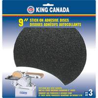 Disque de ponçage pour le bois, 9" dia., Grain 60 Air Extreme Inc.