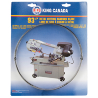 Scie &agrave; ruban pour m&eacute;tal, Acier au carbone, 93" lo x 3/4" la x &eacute;paisseur 0,032", 10 dents par pouce Air Extreme Inc.