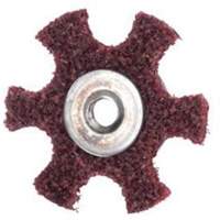 Abrasotex Surface Preparation Star, 3" Dia., Medium Grit, Aluminum Oxide Air Extreme Inc.