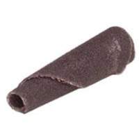 Cartouche de bande abrasive conique ALO, 60 Grain, 3/16" dia., Oxyde d'aluminium, 1" lo, 1/8" Dimension de l'arbre Air Extreme Inc.