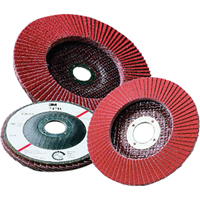 Disques &agrave; lamelles 747D, 4-1/2" x 7/8", Type 27, Grain 50, C&eacute;ramique Air Extreme Inc.