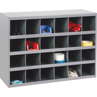 Armoires pour bacs de rangement en acier, 33-3/4" la x 12" p x 23-7/8" h, Gris Air Extreme Inc.