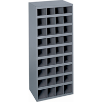Armoires pour bacs de rangement en acier, 17-7/8" la x 12" p x 42" h, Gris Air Extreme Inc.