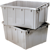Contenant emboîtable, 21,1" la x 17,7" p x 12" h, Gris Air Extreme Inc.
