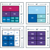 Syst&egrave;me de contenants d'exp&eacute;dition 4845 de StakPak Plus, 15" la x 24" p x 14,5" h, Bleu royal Air Extreme Inc.