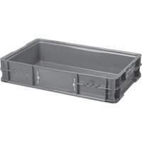 Syst&egrave;me de contenants d'exp&eacute;dition 4845 de StakPak Plus, 15" la x 24" p x 5" h, Gris Air Extreme Inc.