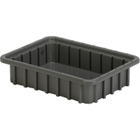 Contenants Divider Box, Poly&eacute;thyl&egrave;ne, 10,8" la x 8,3" p x 2,5" h, Gris Air Extreme Inc.