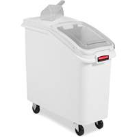 Mobile Ingredient Bins with Sliding Lid, 2.75 cu. ft. Capacity, 28" H x 13-13/100" W x 29-1/4" D Air Extreme Inc.