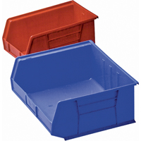 Plastic Bin, 8-1/4" W x 9" H x 18" D, Blue Air Extreme Inc.