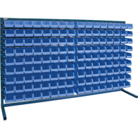 Rayonnage &agrave; persienne avec bacs, 144 bacs, 72" la x 15" p x 40" h Air Extreme Inc.