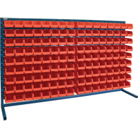 Rayonnage &agrave; persienne avec bacs, 144 bacs, 72" la x 15" p x 40" h Air Extreme Inc.