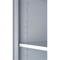 Deep Door Combination Cabinets, 38" W x 24" D x 72" H, Grey Air Extreme Inc.