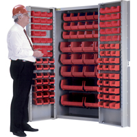 Armoire &agrave; combinaison avec porte creuse, 38" la x 24" p x 72" h, 36 tablettes Air Extreme Inc.