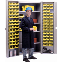 Deep-Door Combination Cabinet, 38" W x 24" D x 72" H, 4 Shelves Air Extreme Inc.
