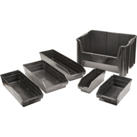 Bacs &agrave; pi&egrave;ces en plastique recycl&eacute;, 4-1/8" la x 11-5/8" p x 4" h, Capacit&eacute; de 30 lb Air Extreme Inc.