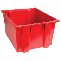 Stack & Nest Totes, 13" x 23.5" x 19.5", Red Air Extreme Inc.