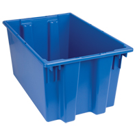 Stack & Nest Totes, 12" x 23.5" x 15.5", Blue Air Extreme Inc.