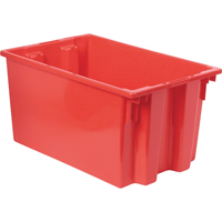 Stack & Nest Totes, 12" x 23.5" x 15.5", Red Air Extreme Inc.