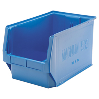 Contenants g&eacute;ants empilables, 12,375" la x 19,75" p x 11,875" h, Bleu Air Extreme Inc.