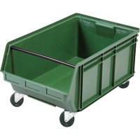 Bac g&eacute;ant empilable et mobile, 11-7/8" ha x 18-3/8" la x 29" p, Capacit&eacute; de 150 lb, Vert Air Extreme Inc.