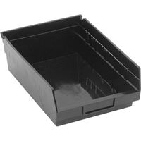 Shelf Bins, 8-3/8" W x 4" H x 11-5/8" D, Black, 30 lbs. Capacity Air Extreme Inc.
