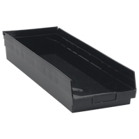 Bac pour &eacute;tag&egrave;re &eacute;conomique, 8-3/8" la x 4" H x 23-5/8" p, Noir, Capacit&eacute; 60 lb Air Extreme Inc.
