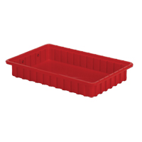 Contenants Divider Box, Poly&eacute;thyl&egrave;ne, 16,5" la x 10,9" p x 2,5" h, Rouge Air Extreme Inc.