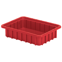 Contenants Divider Box, Poly&eacute;thyl&egrave;ne, 22,4" la x 17,4" p x 5" h, Rouge Air Extreme Inc.