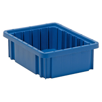 Contenants Divider Box, Plastique, 10,9" la x 8,3" p x 3,5" h, Bleu Air Extreme Inc.