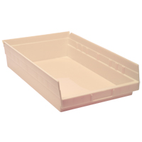 Bac pour &eacute;tag&egrave;re &eacute;conomique, 11-1/8" la, 4" h x 17-7/8" p, Ivoire Air Extreme Inc.