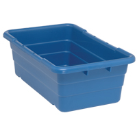 Bacs empilables en crois&eacute;, 16" la x  p x 8,5" h, Bleu Air Extreme Inc.