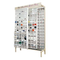 Free-Standing Tip-Out Bins Slider System, 48" W x 18" D x 77" H, 112 Drawers Air Extreme Inc.