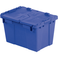 Flipak&reg; Polyethylene Plastic (PE) Distribution Containers, 15.2" x 10.9" x 9.7", Blue Air Extreme Inc.