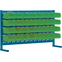 Rayonnage &agrave; persienne avec bacs, 32 bacs, 36" la x 8-1/4" p x 22" h Air Extreme Inc.