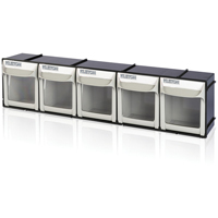 Bac basculant robuste, 23-1/2" la x 4" p x 5-7/8" h, 5 tiroirs Air Extreme Inc.