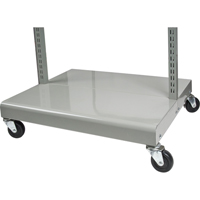 Servante mobile de bacs &agrave; plateaux inclinables - chariot seulement, &agrave; deux c&ocirc;t&eacute;s, 26-1/4" la x 22" p x 57-1/2" h Air Extreme Inc.