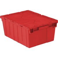 Flipak&reg; Polyethylene Plastic (PE) Distribution Containers, 21.9" x 15.2" x 9.3", Red Air Extreme Inc.